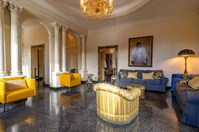 Area soggiorno di Ca' De Le Colonne - Luxury Grand Canal View