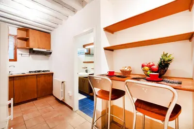 Cucina o angolo cottura di Santa Margherita, casa accogliente e confortevole