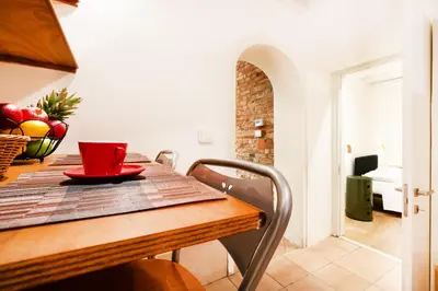 Area soggiorno di Santa Margherita, casa accogliente e confortevole