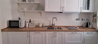 Cucina o angolo cottura di Casa Carlotta al Portello, vicino al centro e all'ospedale