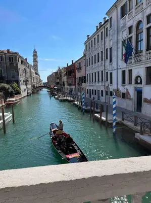 Vista sul fiume nelle vicinanze dell'appartamento