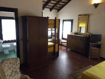 Letto o letti in una camera di Il Podere Del Convento