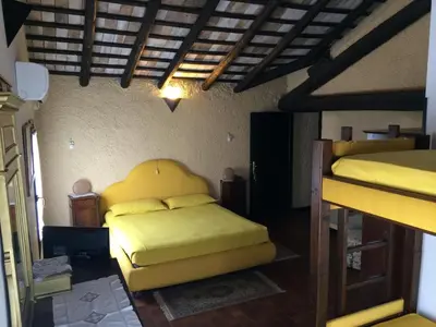 Letto o letti in una camera di Il Podere Del Convento