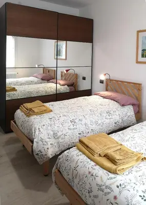 Letto o letti in una camera di Casa Venezia e Riviera