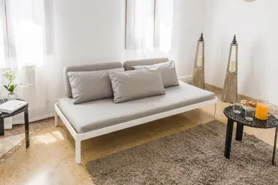 Area soggiorno di Accademia Charm Apartments by Wonderful Italy