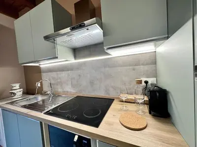 Cucina o angolo cottura di Incantevole Casetta Veneziana