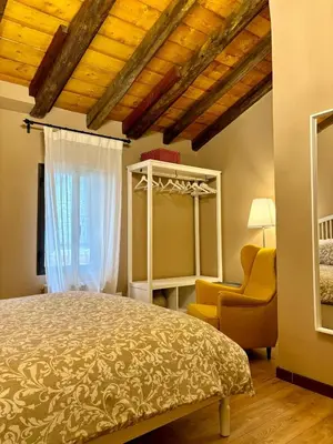 Letto o letti in una camera di Incantevole Casetta Veneziana