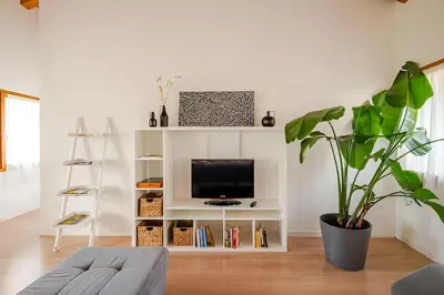 TV o dispositivi per l'intrattenimento presso Ca Mantoet - 3Bedroom Loft