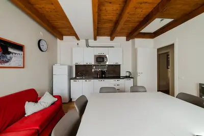 Cucina o angolo cottura di Dimora Acquamarina