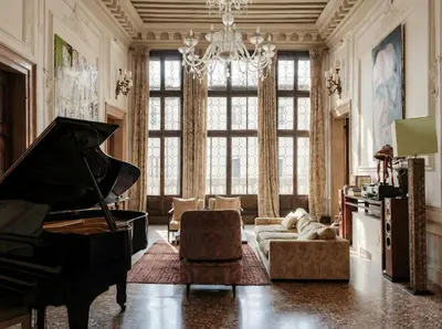 Area soggiorno di Palazzo Lena Piano Nobile