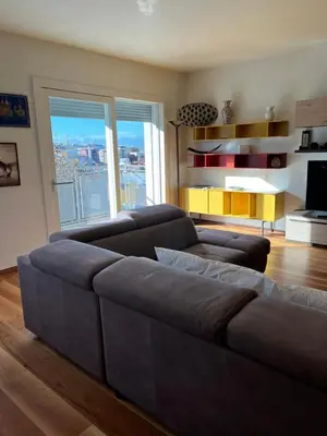 Area soggiorno di Cà Torre apartment