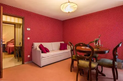Area soggiorno di Lover's Nest in San Marco square
