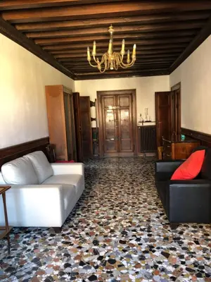 Area soggiorno di Apt. Magno, con doppia terrazza e vista mozzafiato