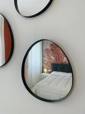 Letto o letti in una camera di Casa di EVA
