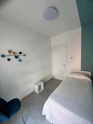 Letto o letti in una camera di Casa di EVA