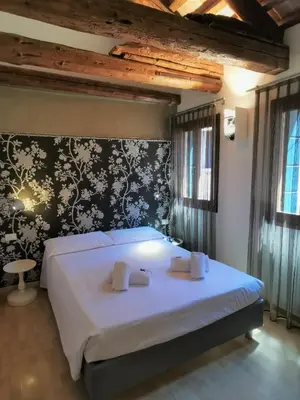 Letto o letti in una camera di Hotel Rio