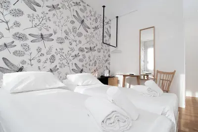 Letto o letti in una camera di Hotel Rio
