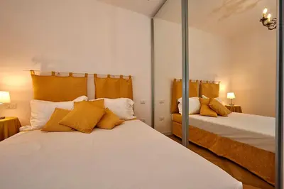 Letto o letti in una camera di Liberty Dream, fascino a Vicenza