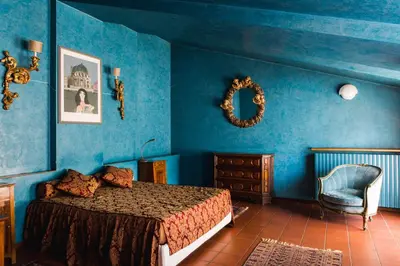 Letto o letti in una camera di Locanda Da Lino