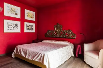Letto o letti in una camera di Locanda Da Lino