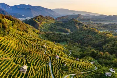 Paesaggio naturale nelle vicinanze della locanda