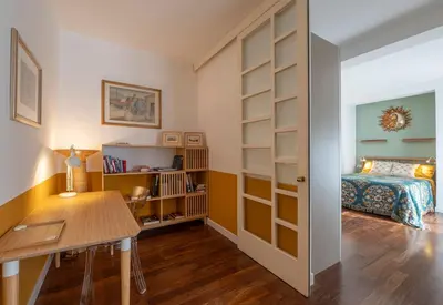 Area soggiorno di Apartment Sun&Moon in Venice