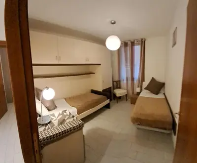 Letto o letti in una camera di Ca' Biennale