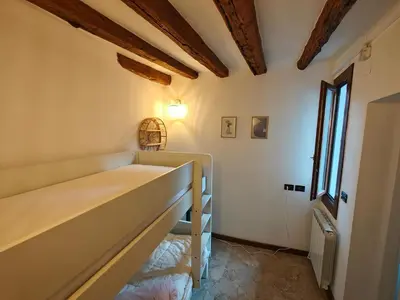 Letto o letti in una camera di Castello Canal View