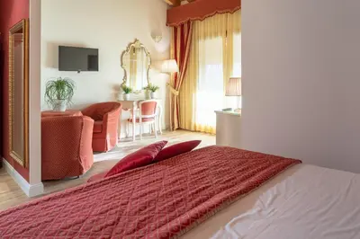 Letto o letti in una camera di Hotel Canova Sport & Relax