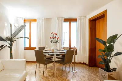 Area soggiorno di Luxury Apartment in San Marco, Venice