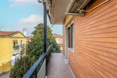 Balcone o terrazza di GuestHost - Mestre Cozy Apartment with Parking!