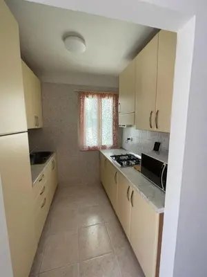 Cucina o angolo cottura di Spacious apartment with terrace in Rosolina Mare
