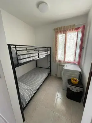 Letto o letti in una camera di Spacious apartment with terrace in Rosolina Mare