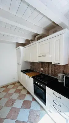 Cucina o angolo cottura di Palazzo Giacchina