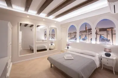 Letto o letti in una camera di Ca Viola e Tobia by Venicevillas