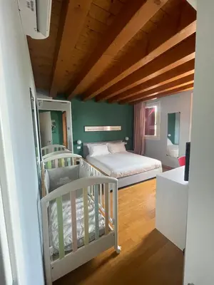 Letto o letti in una camera di Residence19ilborgo