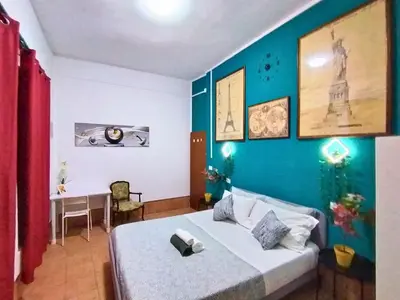 Letto o letti in una camera di Pavarotti