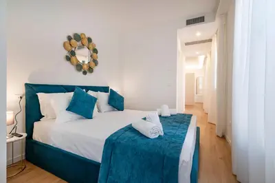 Letto o letti in una camera di Ca' Naviglio