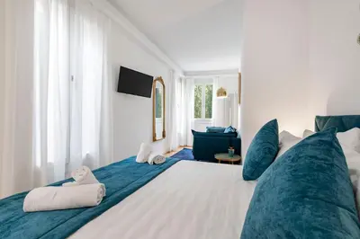 Letto o letti in una camera di Ca' Naviglio