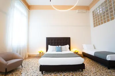 Letto o letti in una camera di Elegance Calatrava by Sarlux