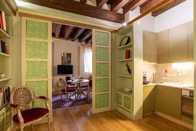 Cucina o angolo cottura di Sant'Angelo - Fenice Apartments in Venice