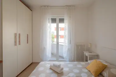 Letto o letti in una camera di Casa Zeta via Cavalletto Prato della Valle