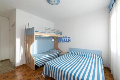 Letto o letti in una camera di Casa Tomè