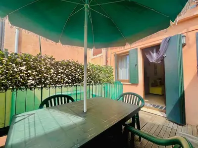 Patio o area all'aperto di Casa con terrazza in Campo San Tomà