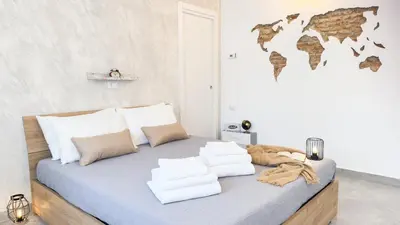 Letto o letti in una camera di The Grey Apartment