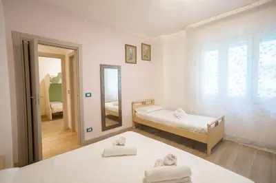 Letto o letti in una camera di Casa Faro 29