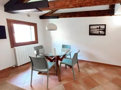 Area soggiorno di A Room with a View Apartment