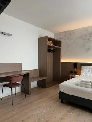 Letto o letti in una camera di Green House