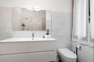 Bagno di Palazzo Boito Luxury Apartment on Lido with Venice view