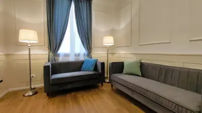 Area soggiorno di Venice Twist Suite